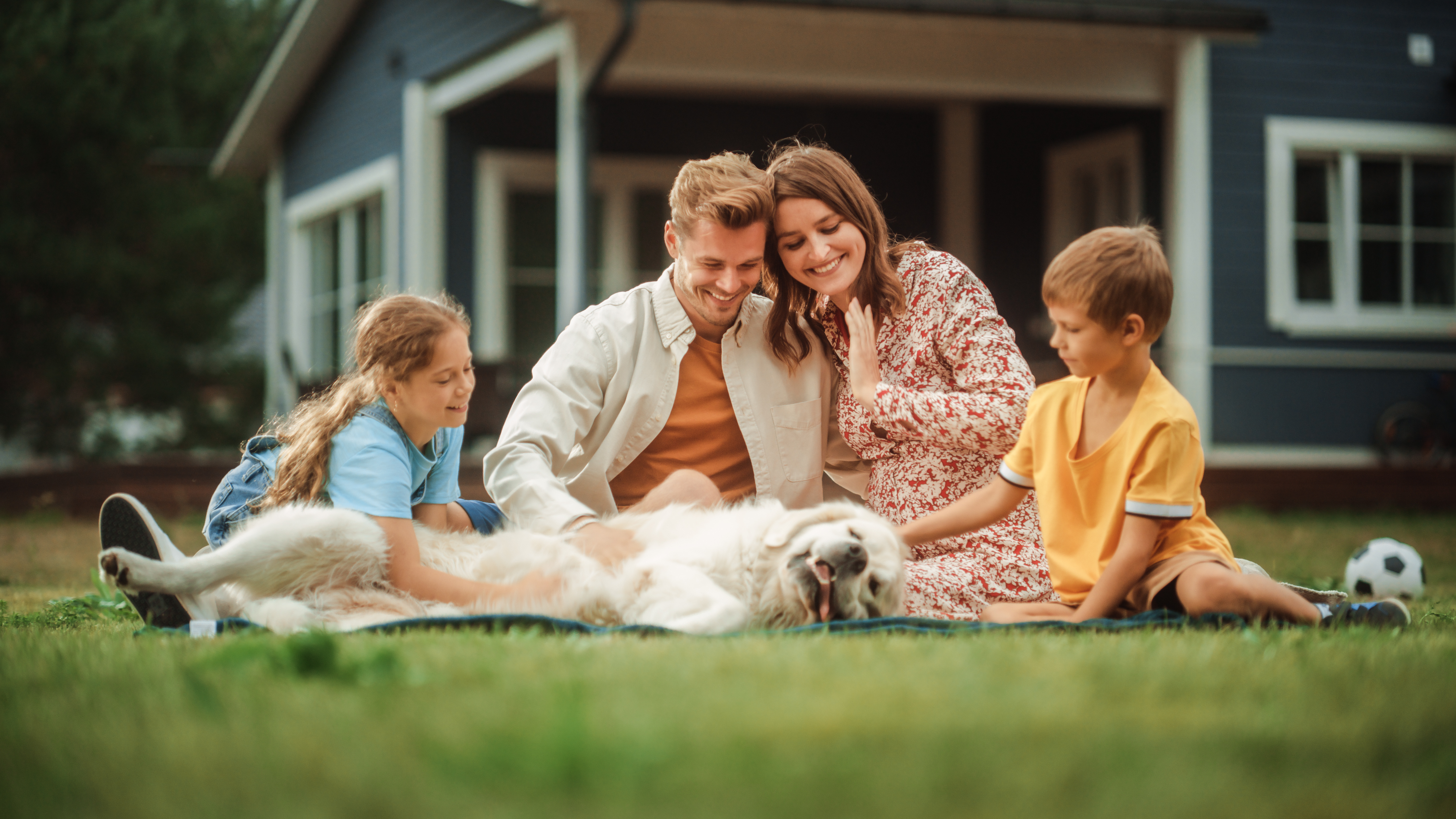 A thriving community neighborhood